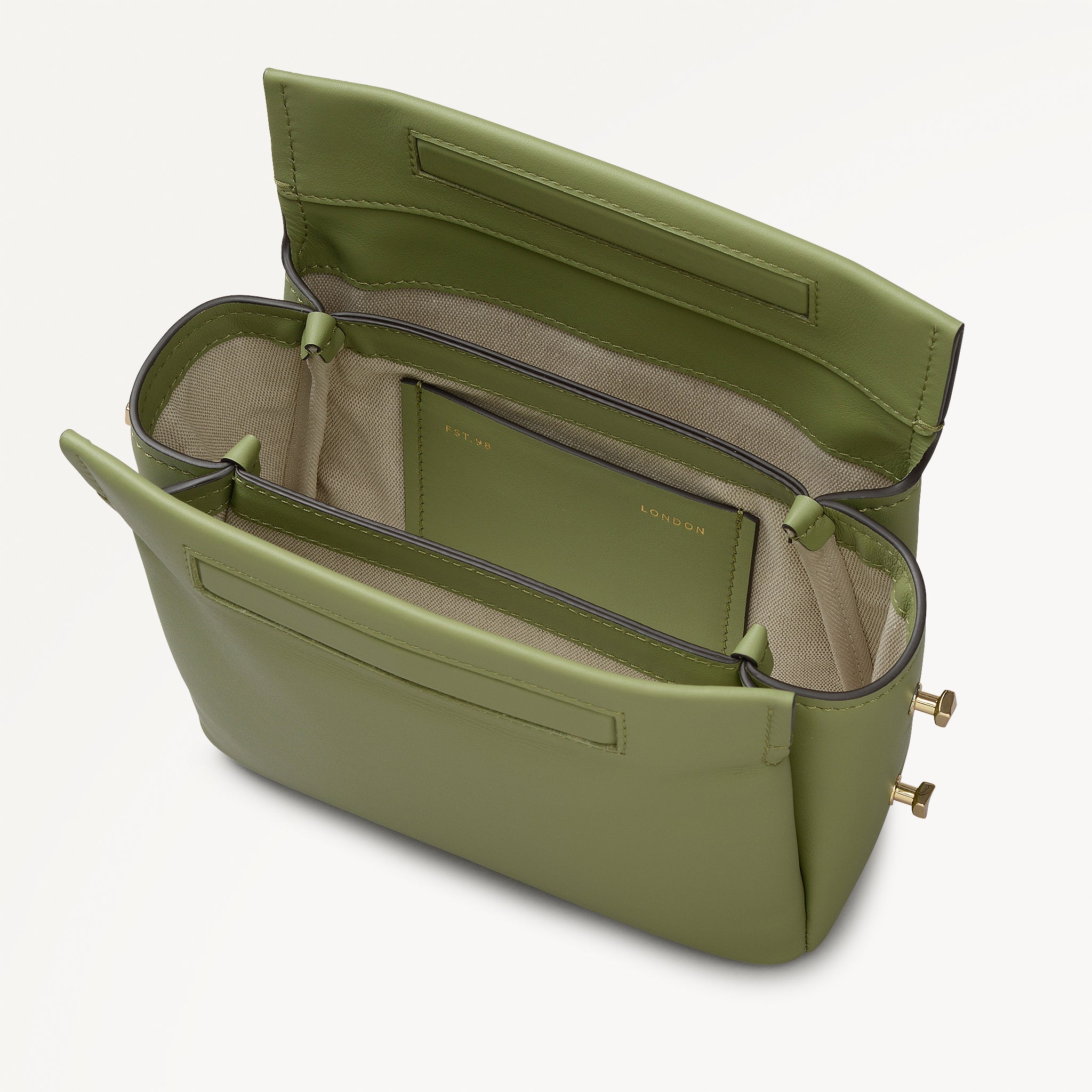 The Selina Small Flapover Cross Body Apple - 113124