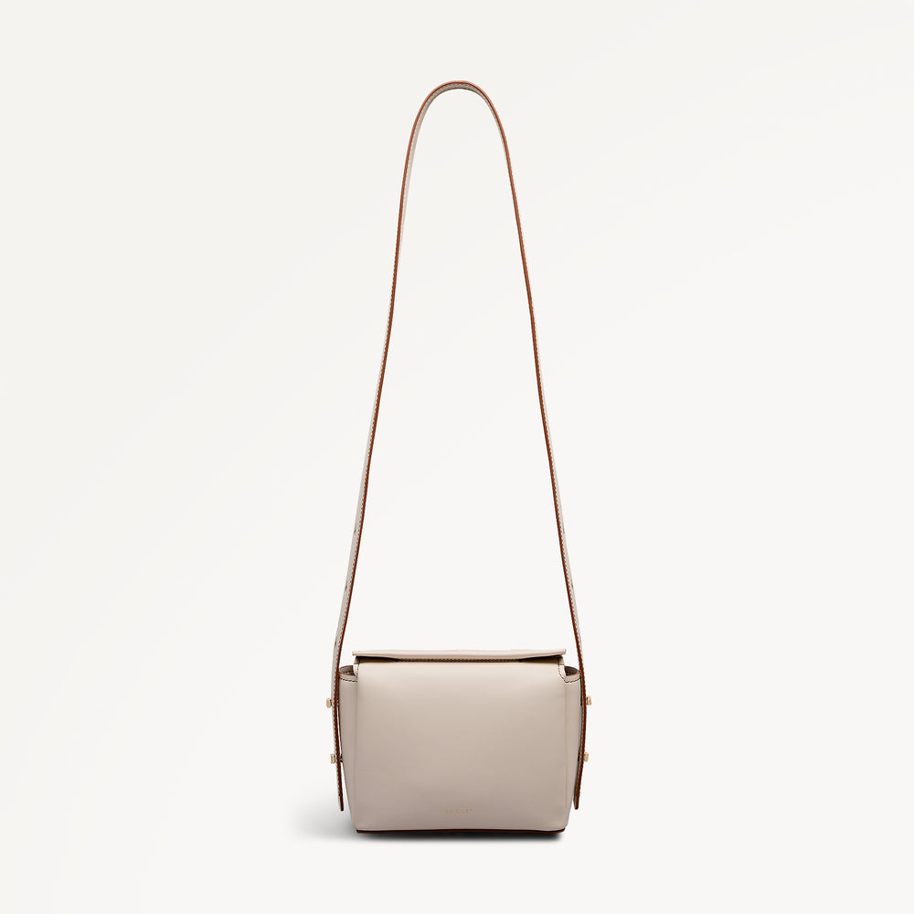 The Selina Small Flapover Cross Body Salt - 113126