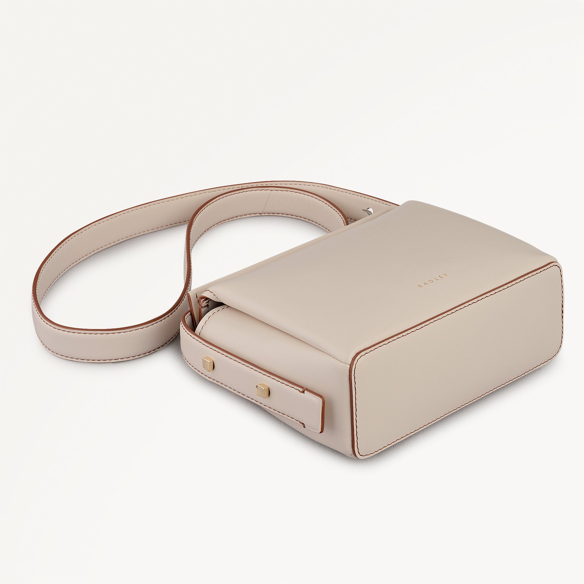 The Selina Small Flapover Cross Body Salt - 113126