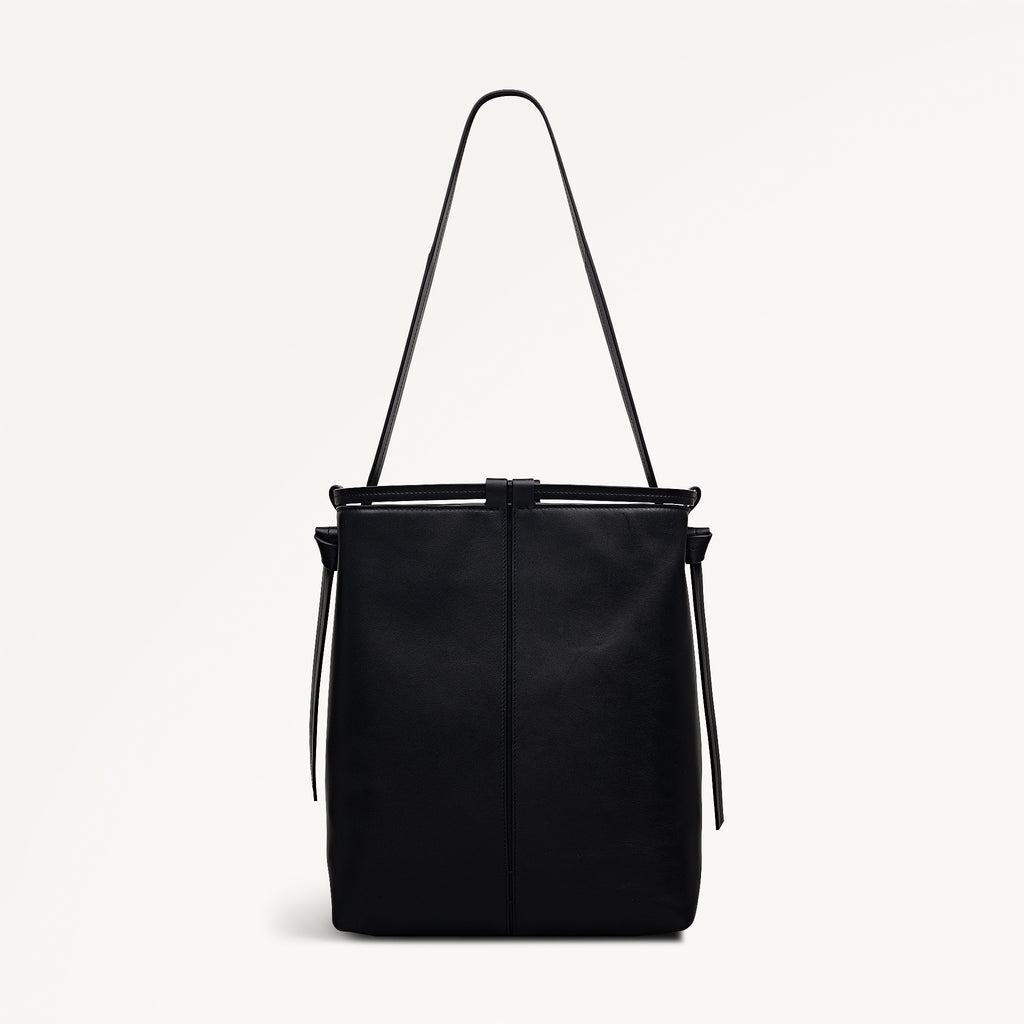 The Connaught Medium Ziptop Shoulder Black - 113127