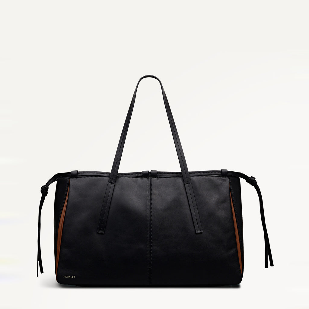 The Connaught Large Open Top Shoulder Black - 113129