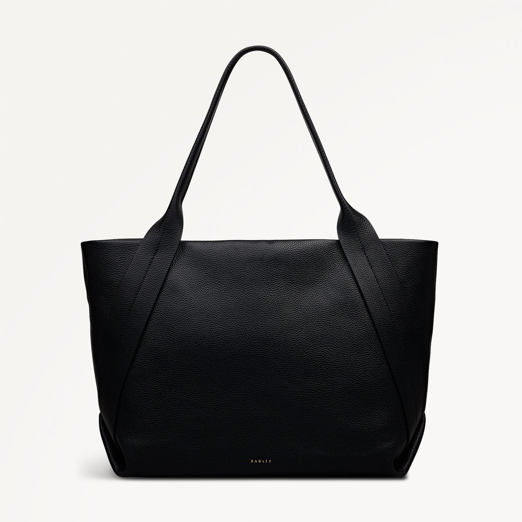 The Evie Medium Ziptop Shoulder Black - 113132