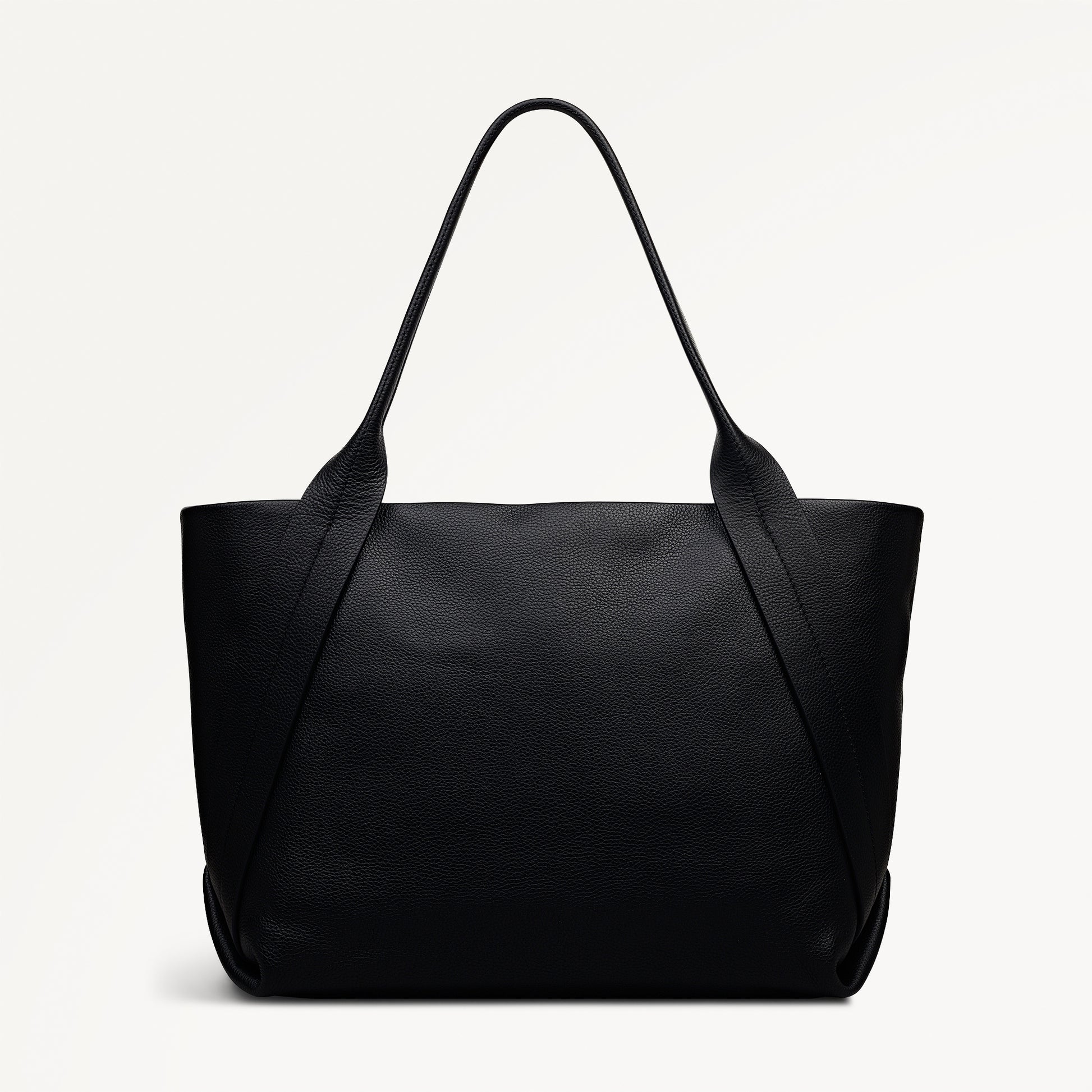 The Evie Medium Ziptop Shoulder Black - 113132