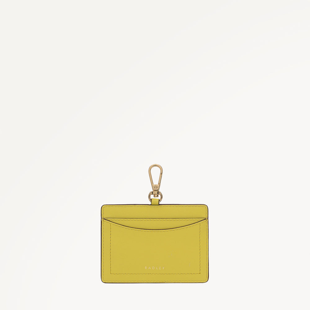 The Chancery Medium Card Holder Limoncello - 113153