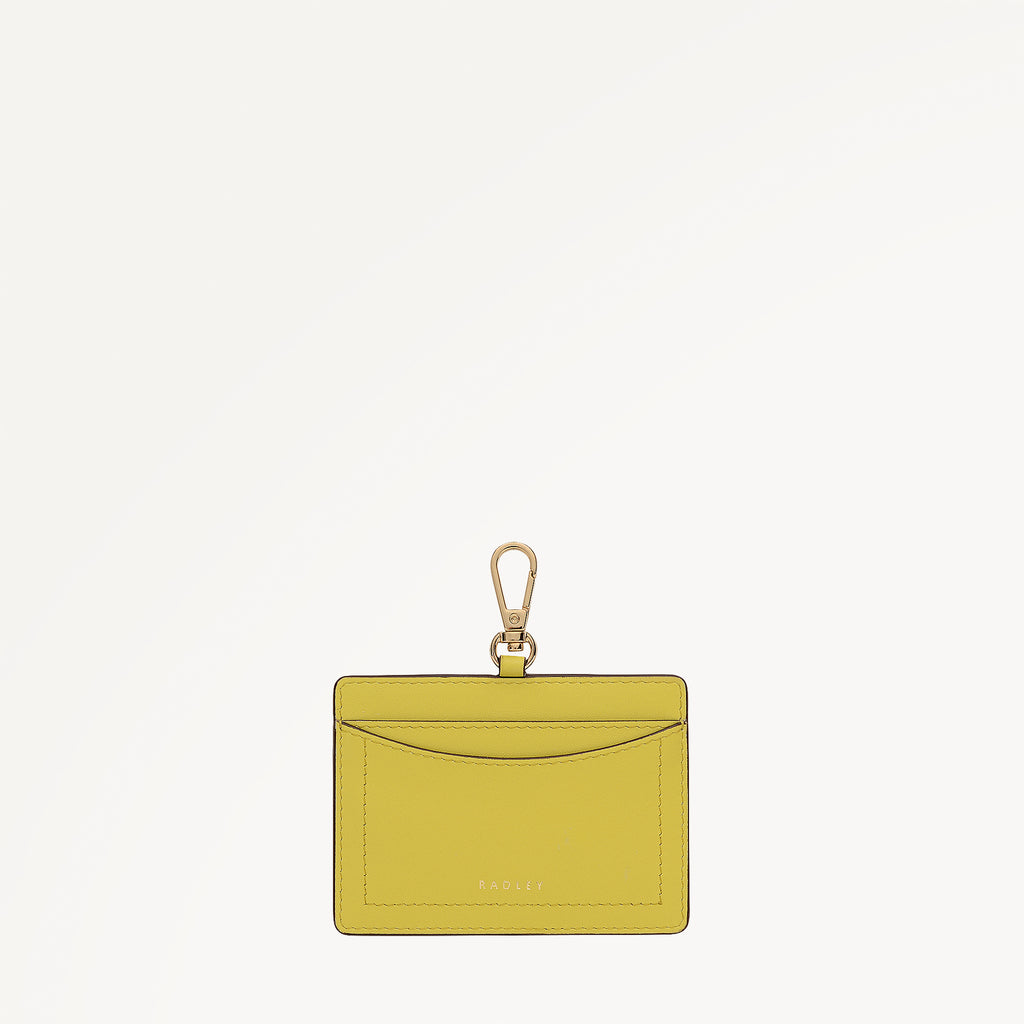 The Chancery Medium Card Holder Limoncello - 113153