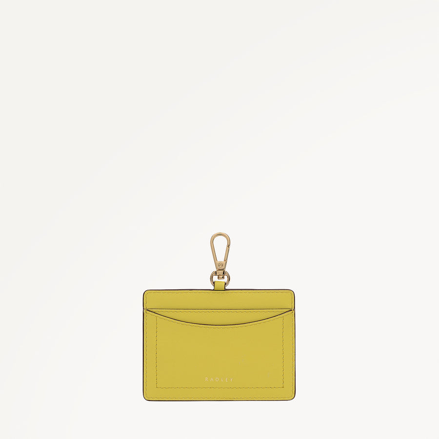 The Chancery Medium Card Holder Limoncello - 113153