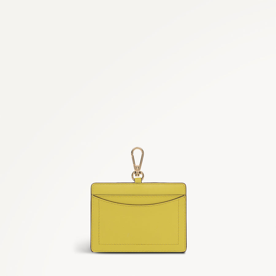The Chancery Medium Card Holder Limoncello - 113153