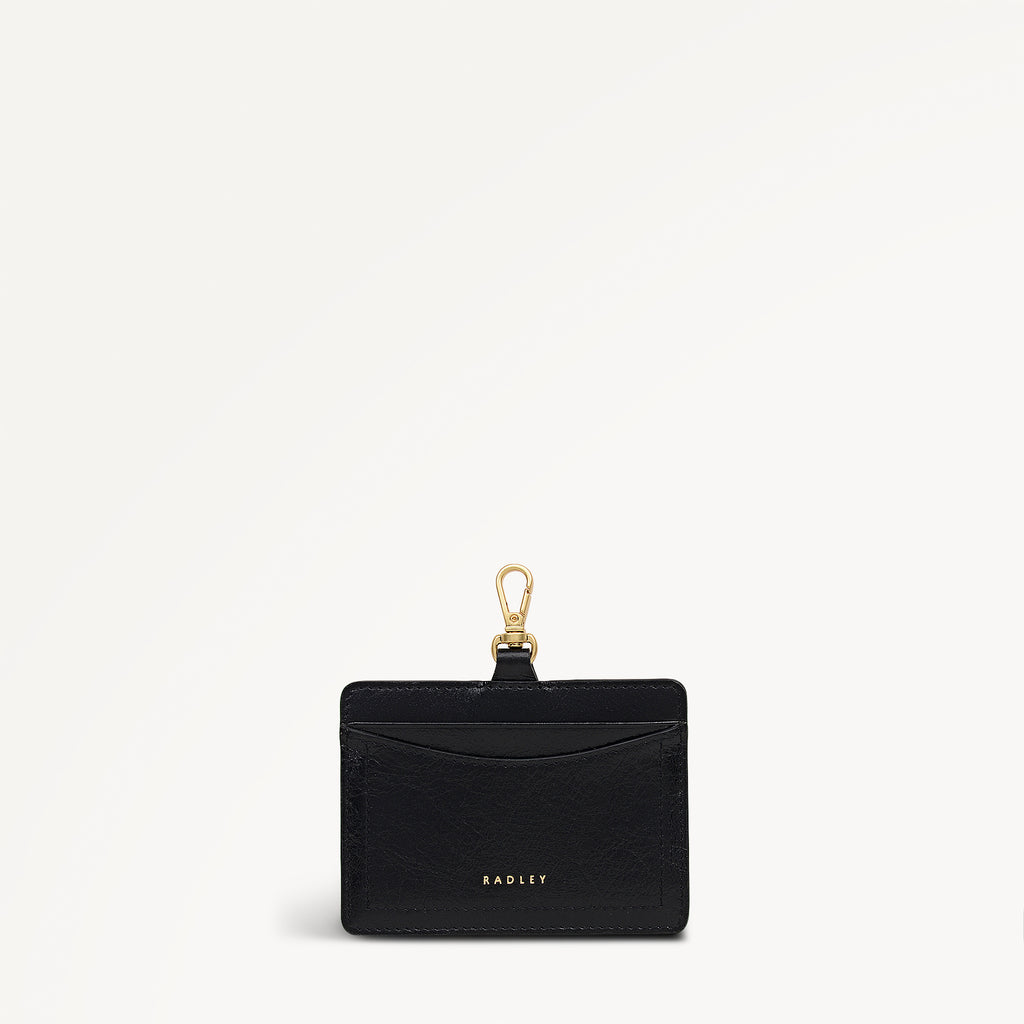 The Chancery - High Shine Medium Card Holder Black - 113155