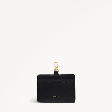 The Chancery - High Shine Medium Card Holder Black - 113155