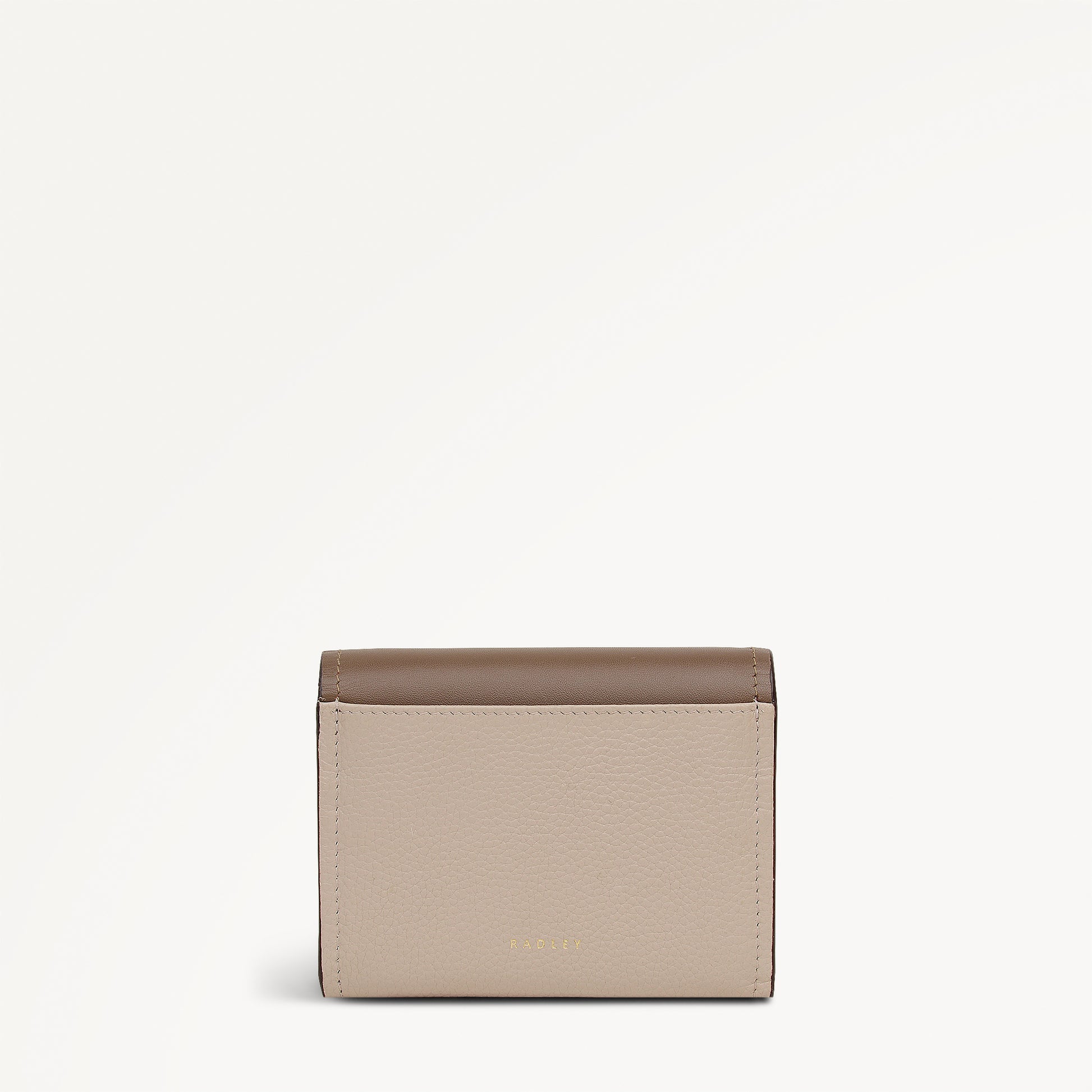 The Christina - Colourblock Medium Flapover Wallet Porcini - 113160