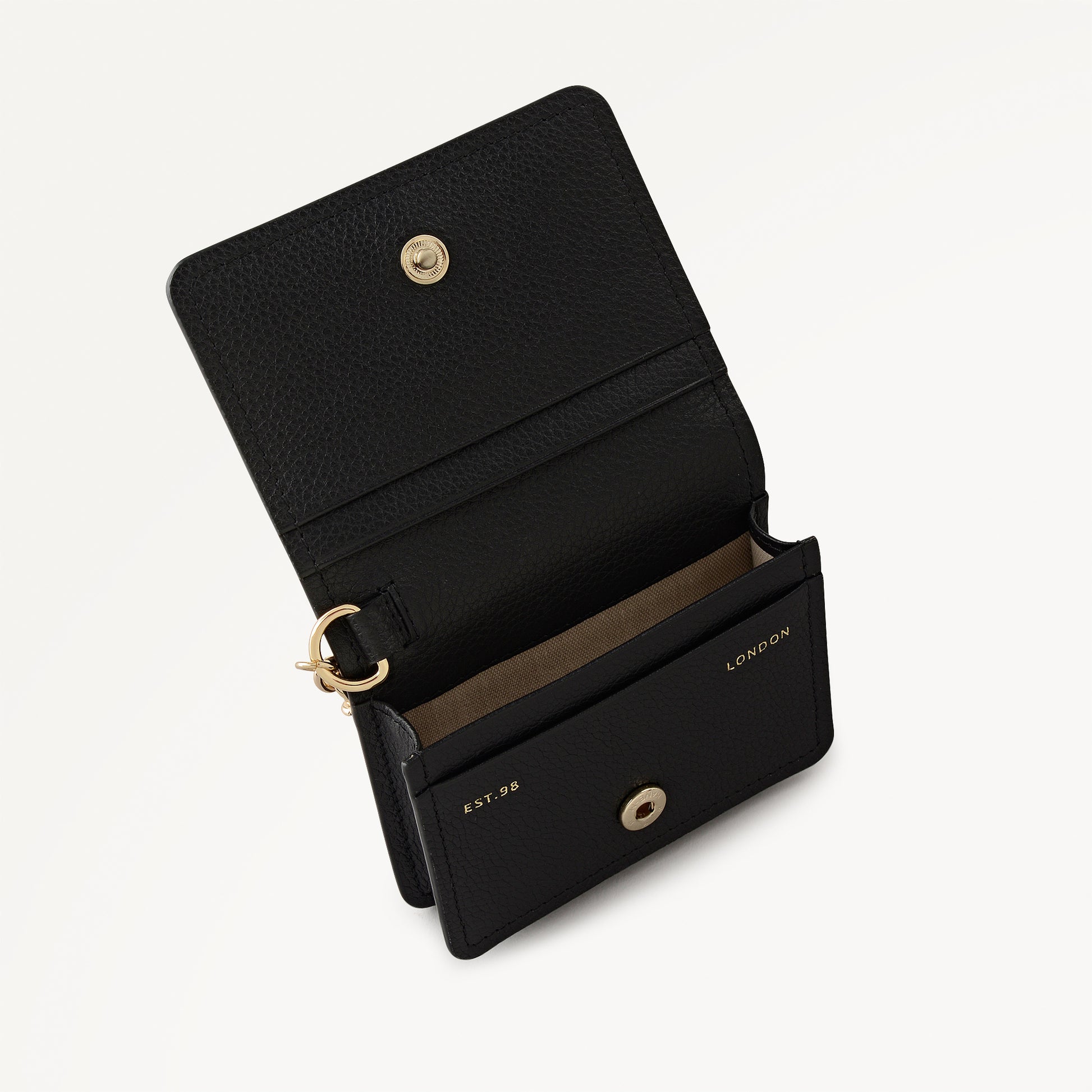 Chester Row Small Card Holder Dark Cherry - 113162