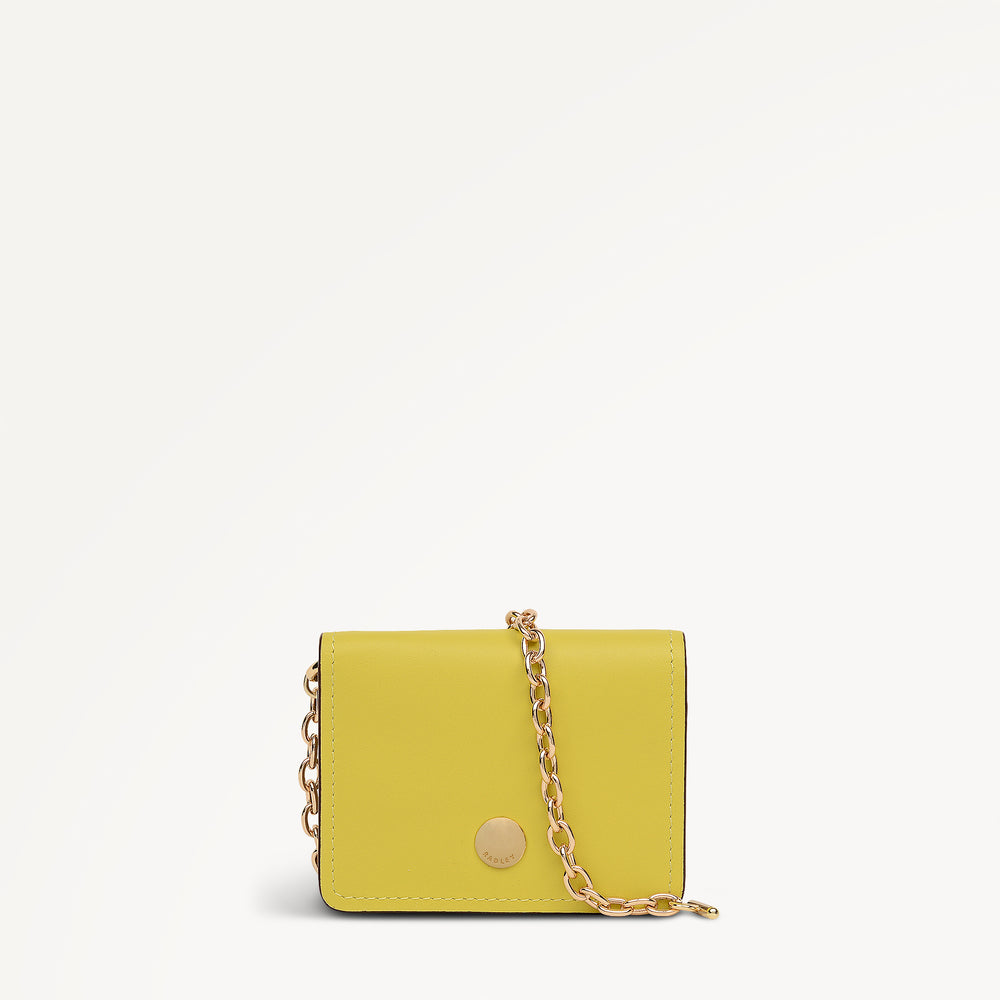 Chester Row Small Card Holder Limoncello - 113163