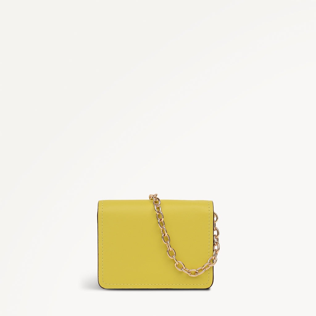 Chester Row Small Card Holder Limoncello - 113163