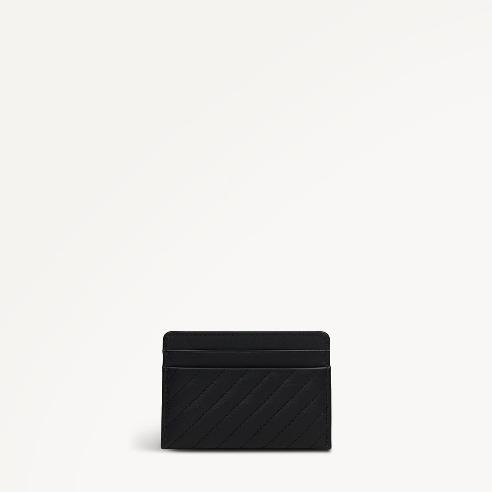 Dukes Place - Quilt Small Card Holder Black - 113167