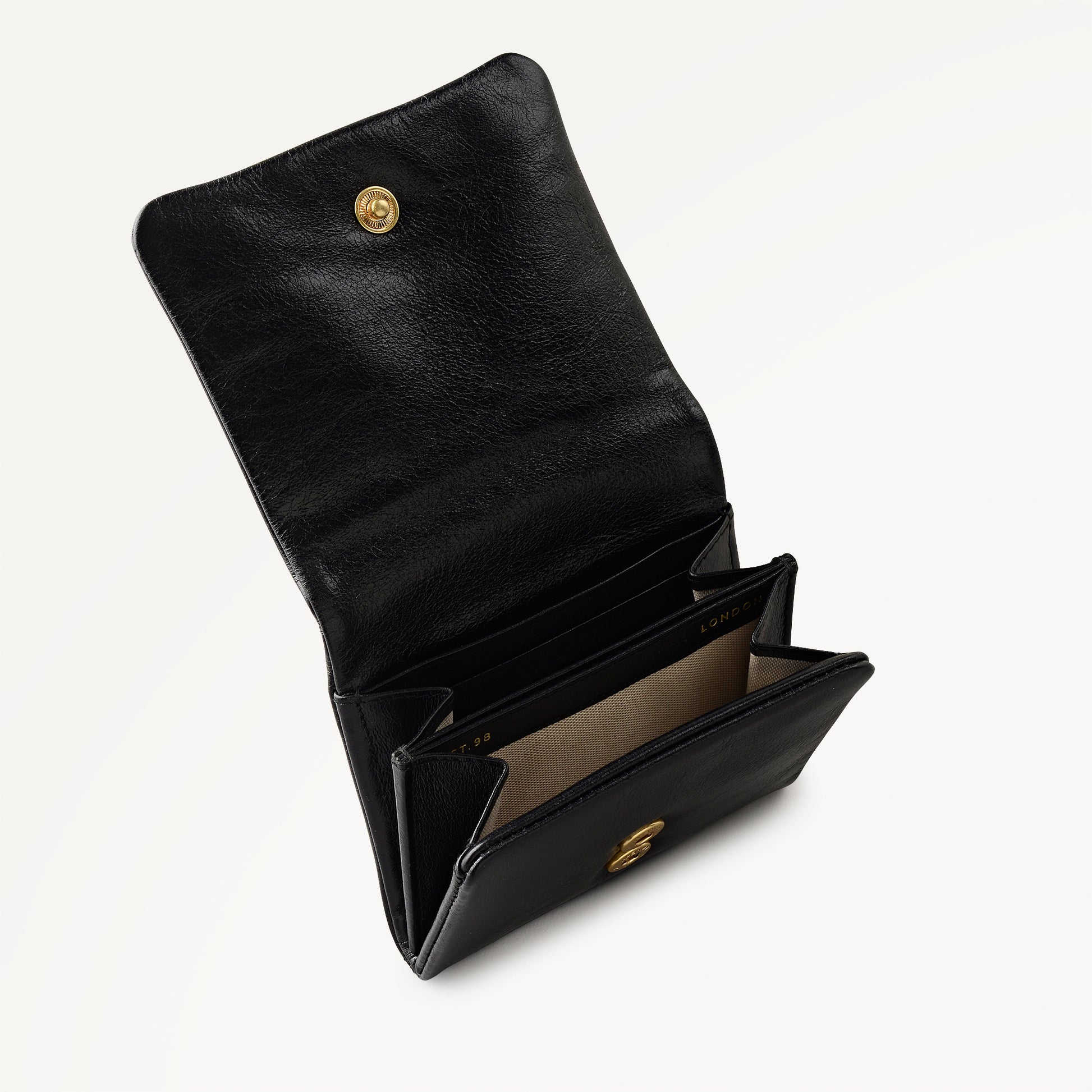 Mallow Street Medium Bifold Wallet Black - 113168