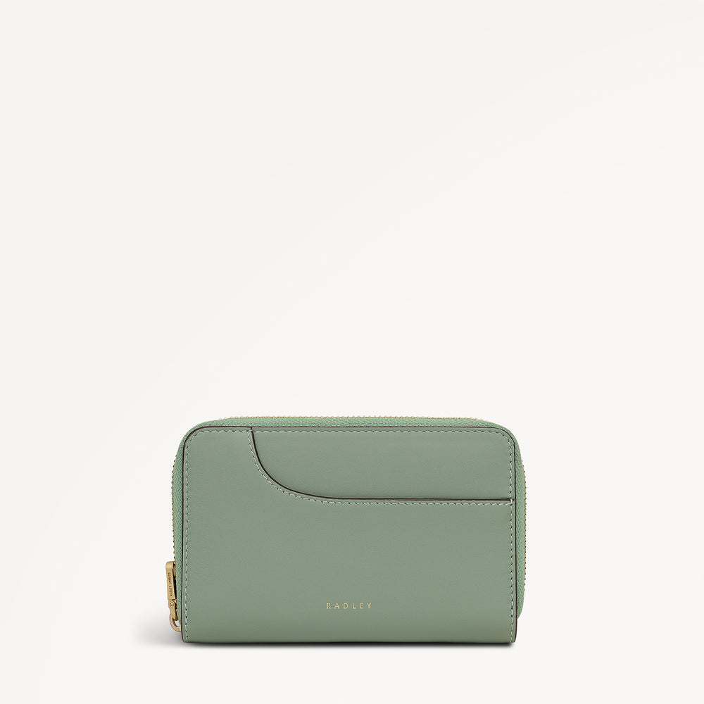 Pockets Medium Zip Around Wallet Pistachio - 113171