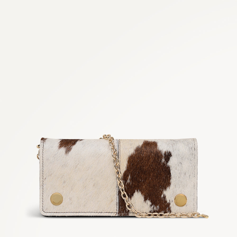 Chester Row - Cow Hide Large Bifold Wallet Dark Oak - 113173