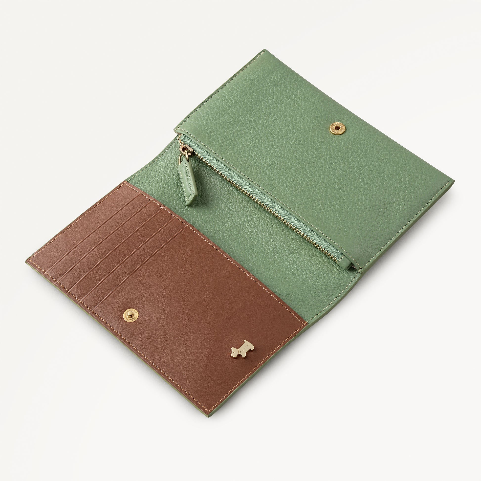 Lunar New Year - SS26 Medium Flapover Wallet Pistachio - 113176