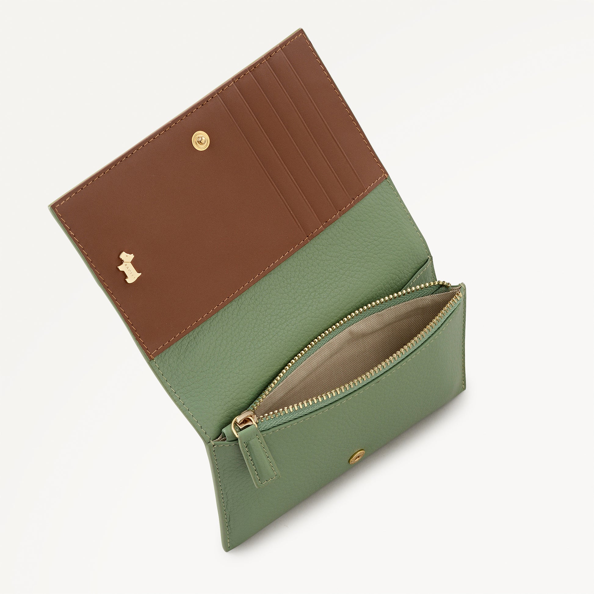 Lunar New Year - SS26 Medium Flapover Wallet Pistachio - 113176