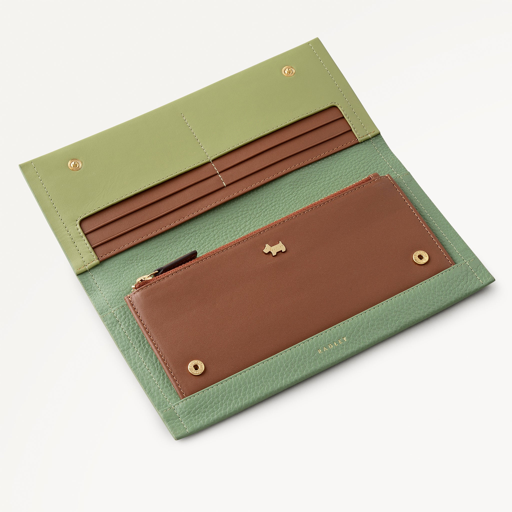 Lunar New Year - SS26 Large Flapover Wallet Pistachio - 113177