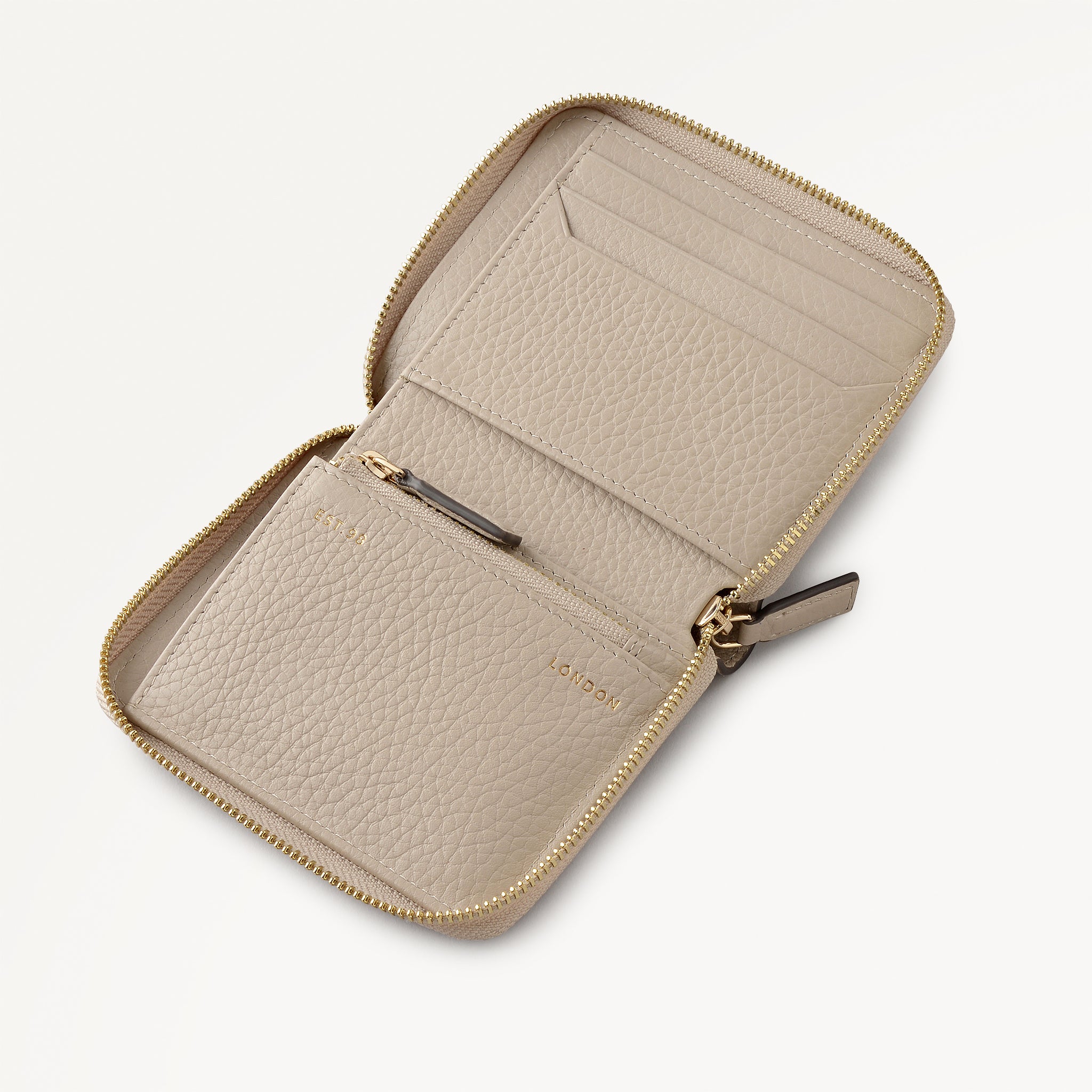 The Chancery Medium Zip Around wallet Porcini - 113179