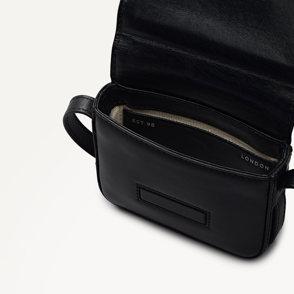 Pocket Street Small Card Cross Body Black - 113188