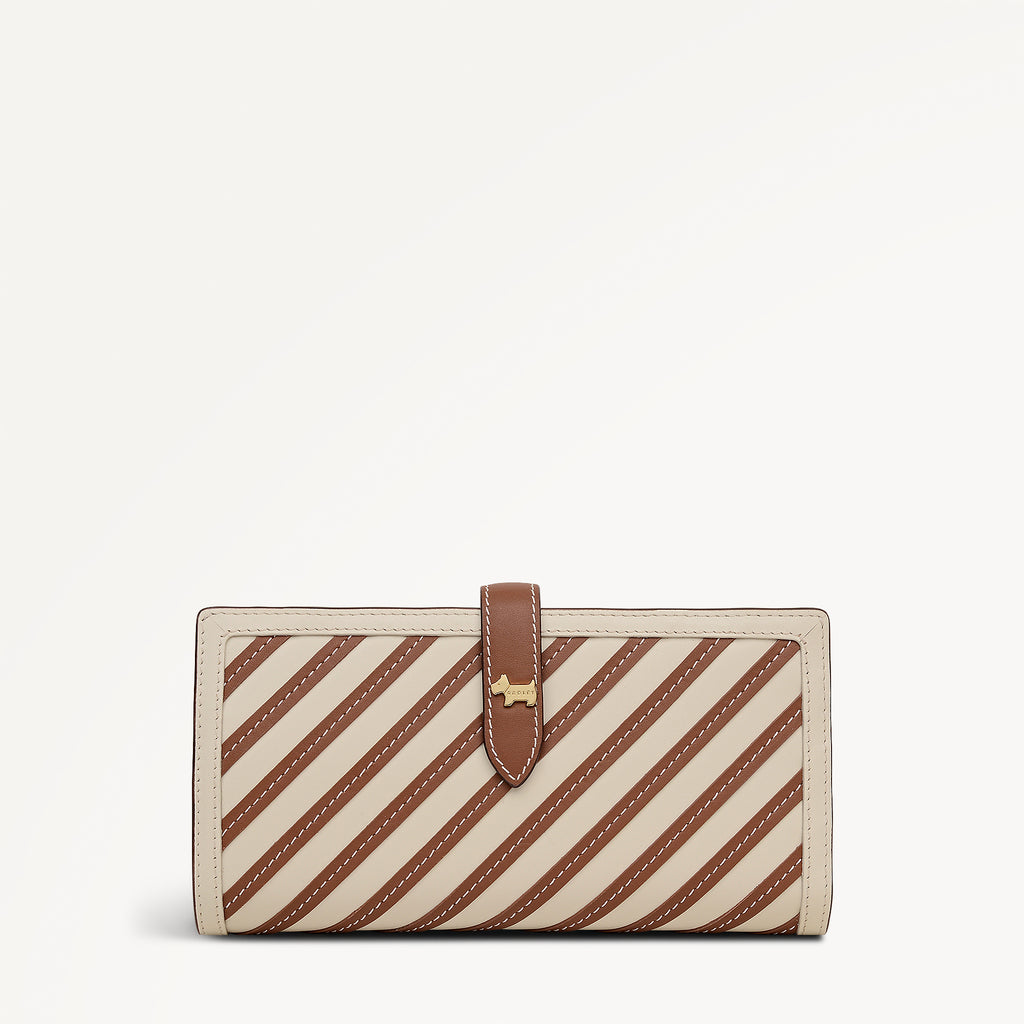 Willis Street - Stripe Large Bifold Wallet Salt - 113196