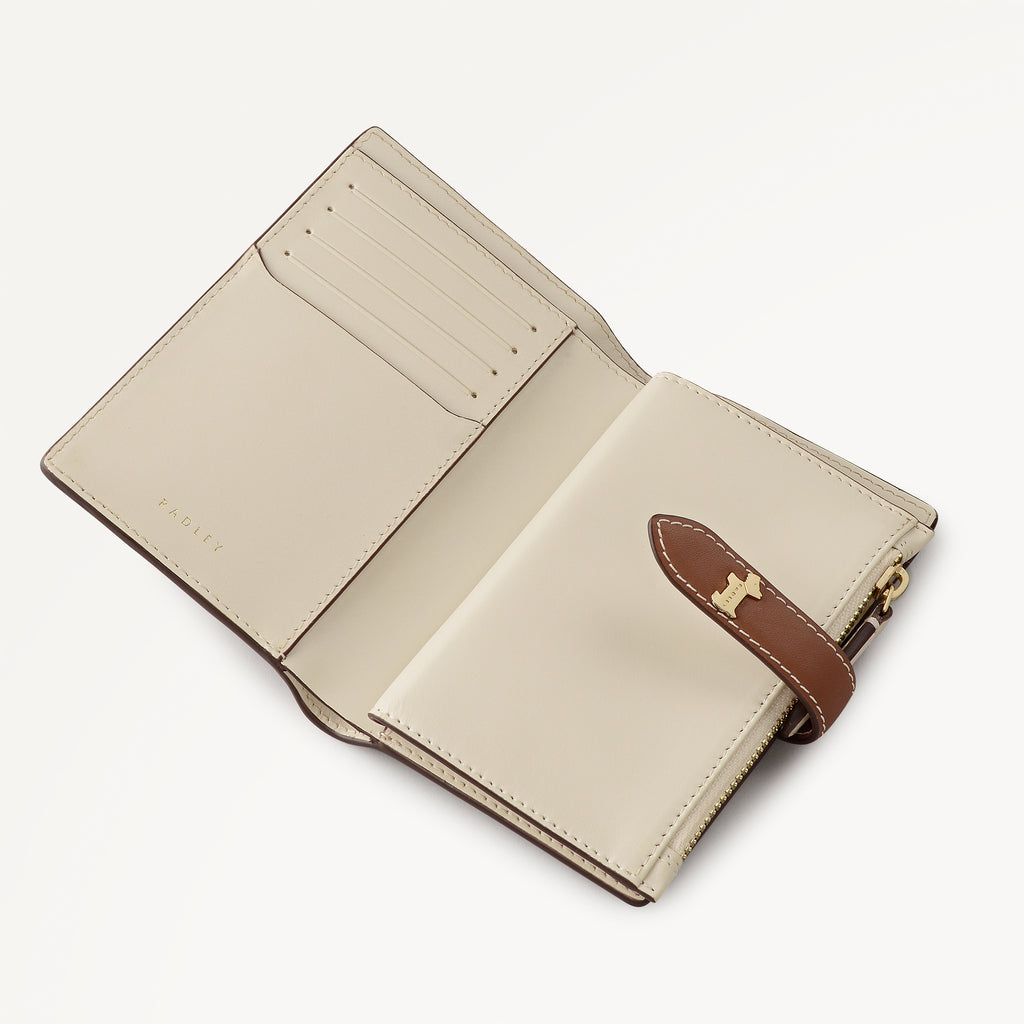 Willis Street - Stripe Medium Bifold Wallet Salt - 113197