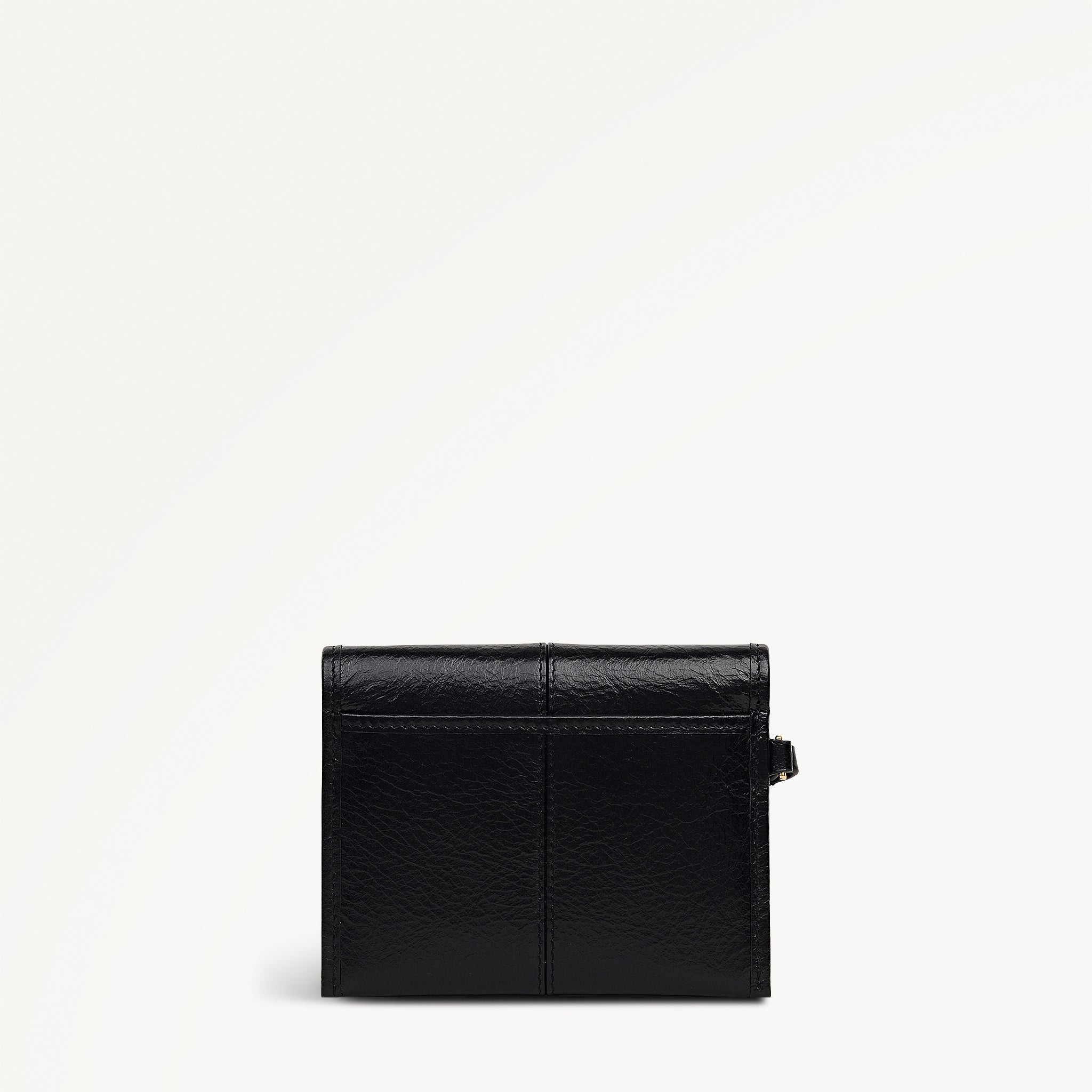 【ロイヤルグレード】スティブxモルダバイトxロンドンブルートパーズxゴシェナイト Black Medium Flapover wallet | Chilton Grove SS26 | Radley London