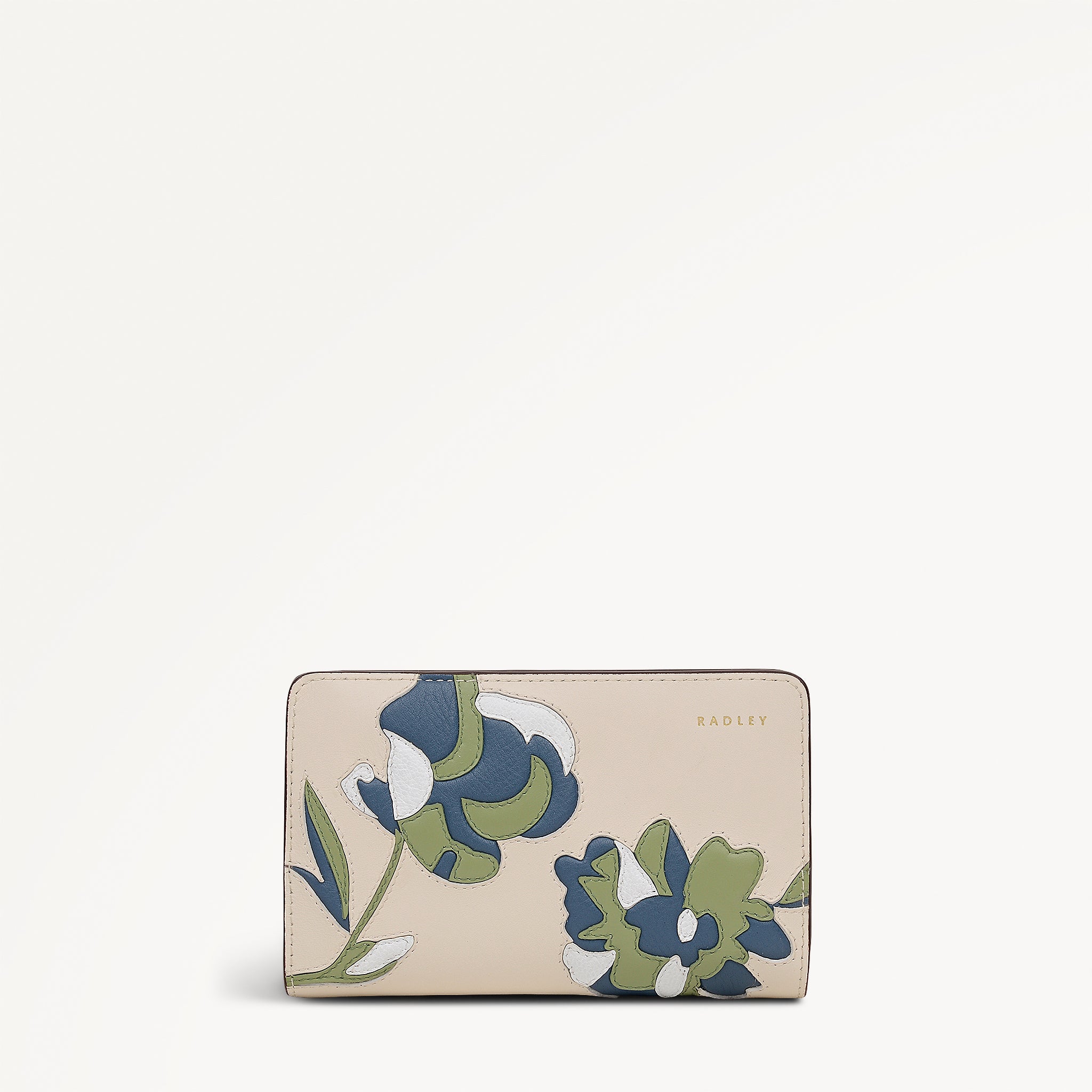 Floral Medium Bifold Wallet Salt - 113206