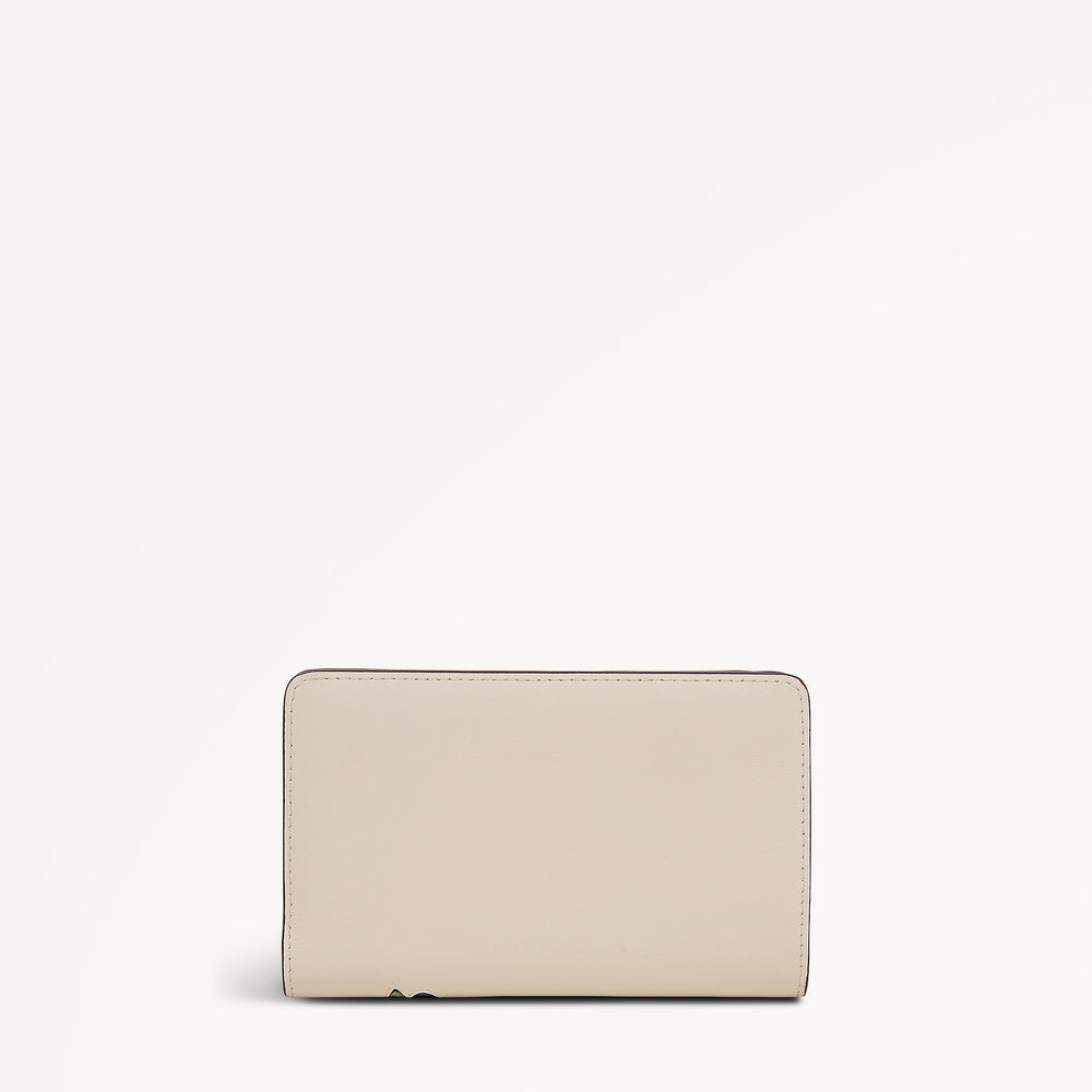 Floral Medium Bifold Wallet Salt - 113206