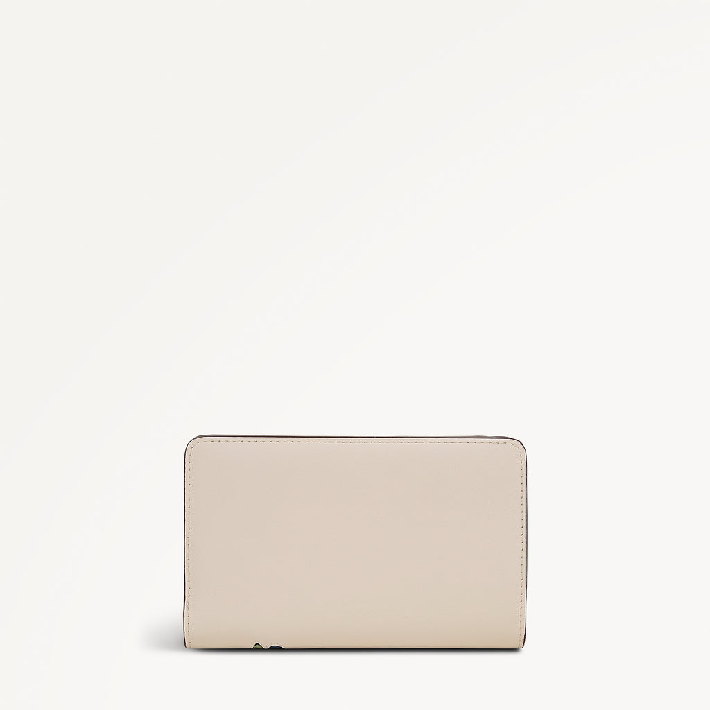 Floral Medium Bifold Wallet Salt - 113206