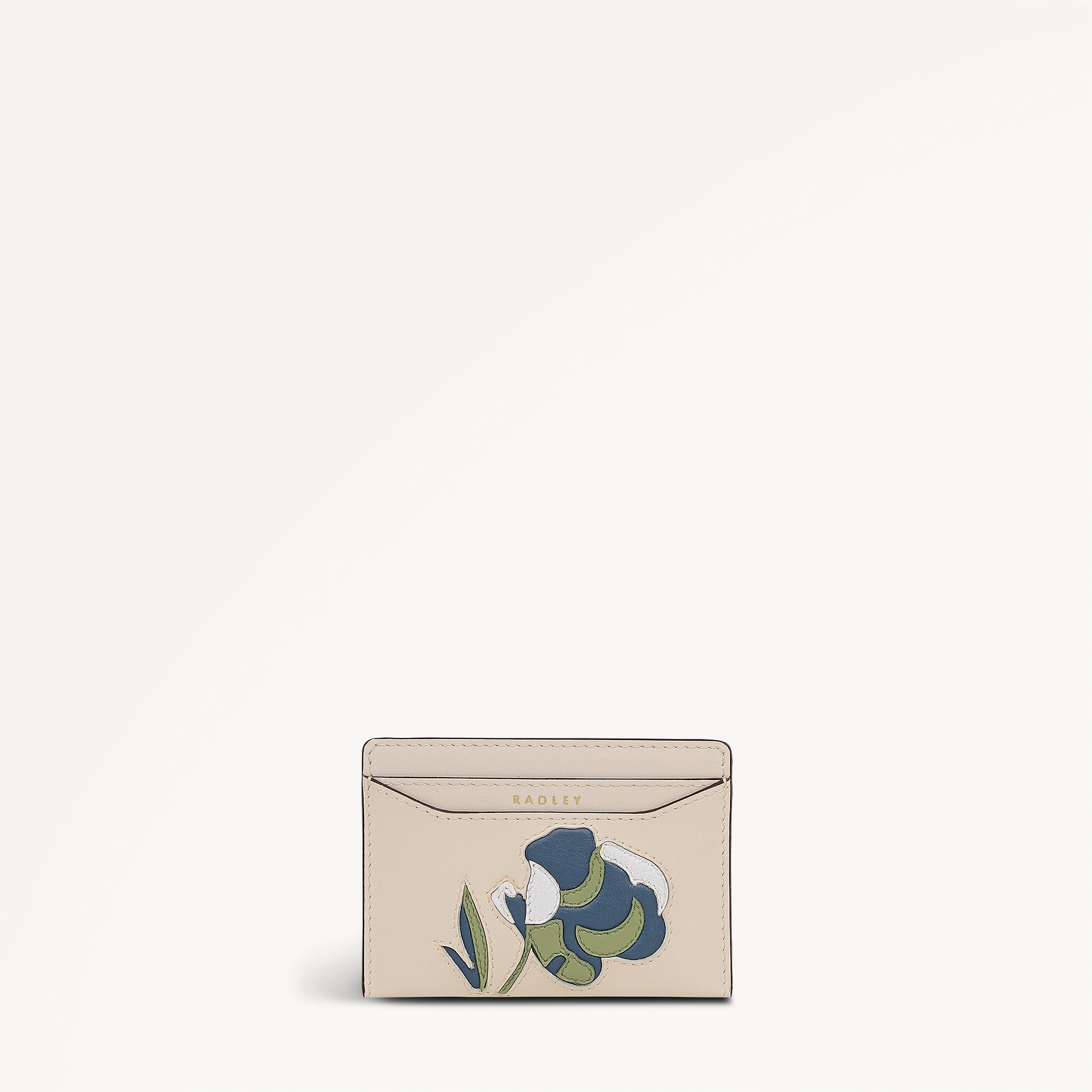 Floral Small  Card Holder Salt - 113208