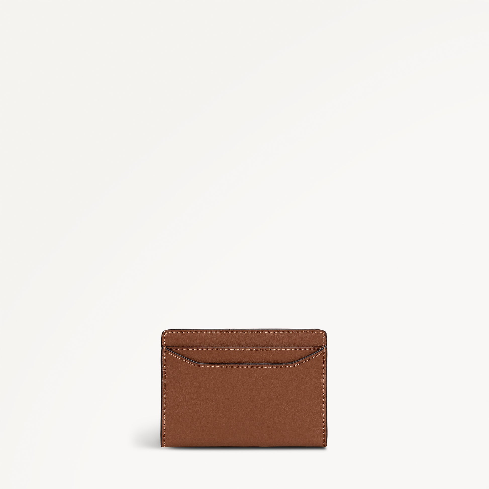 Floral Small  Card Holder Cognac - 113211