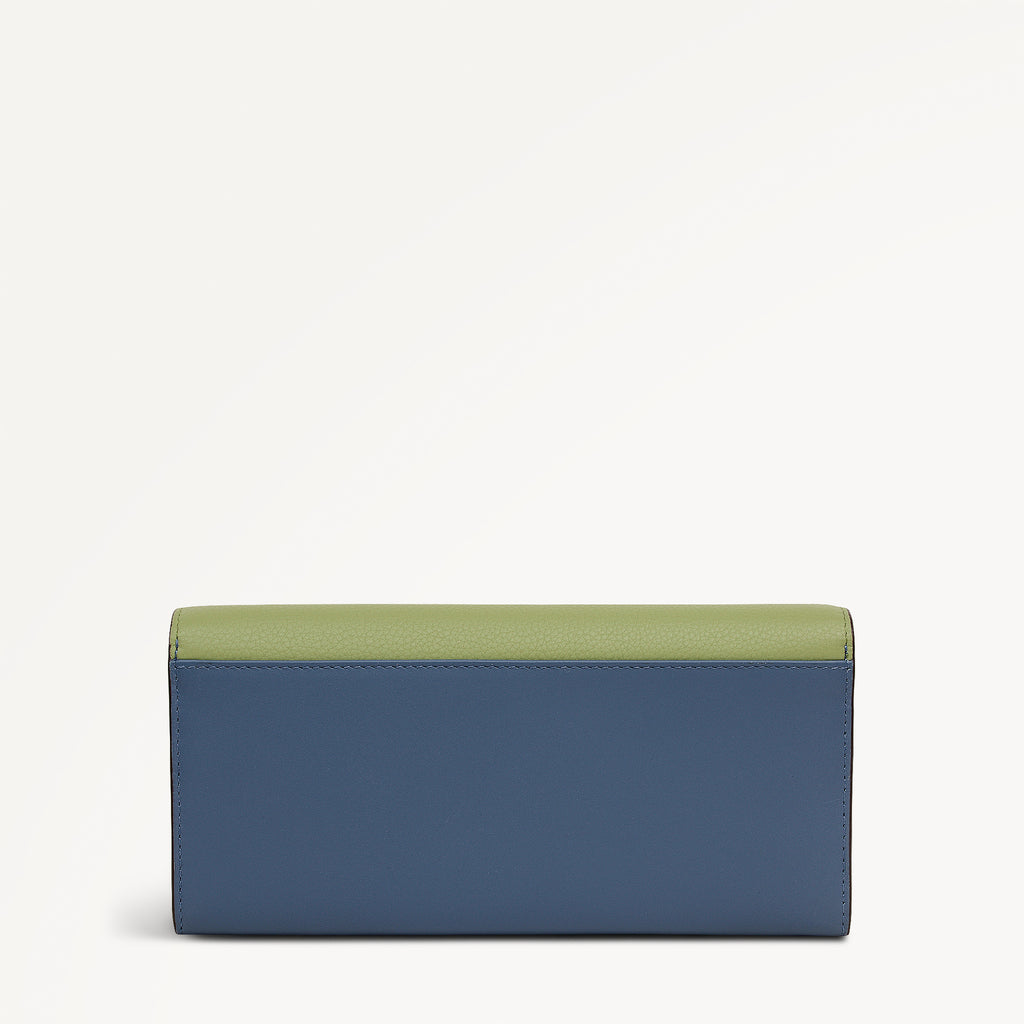 The Kensal - Colourblock Large Flapover Wallet Utility - 113212