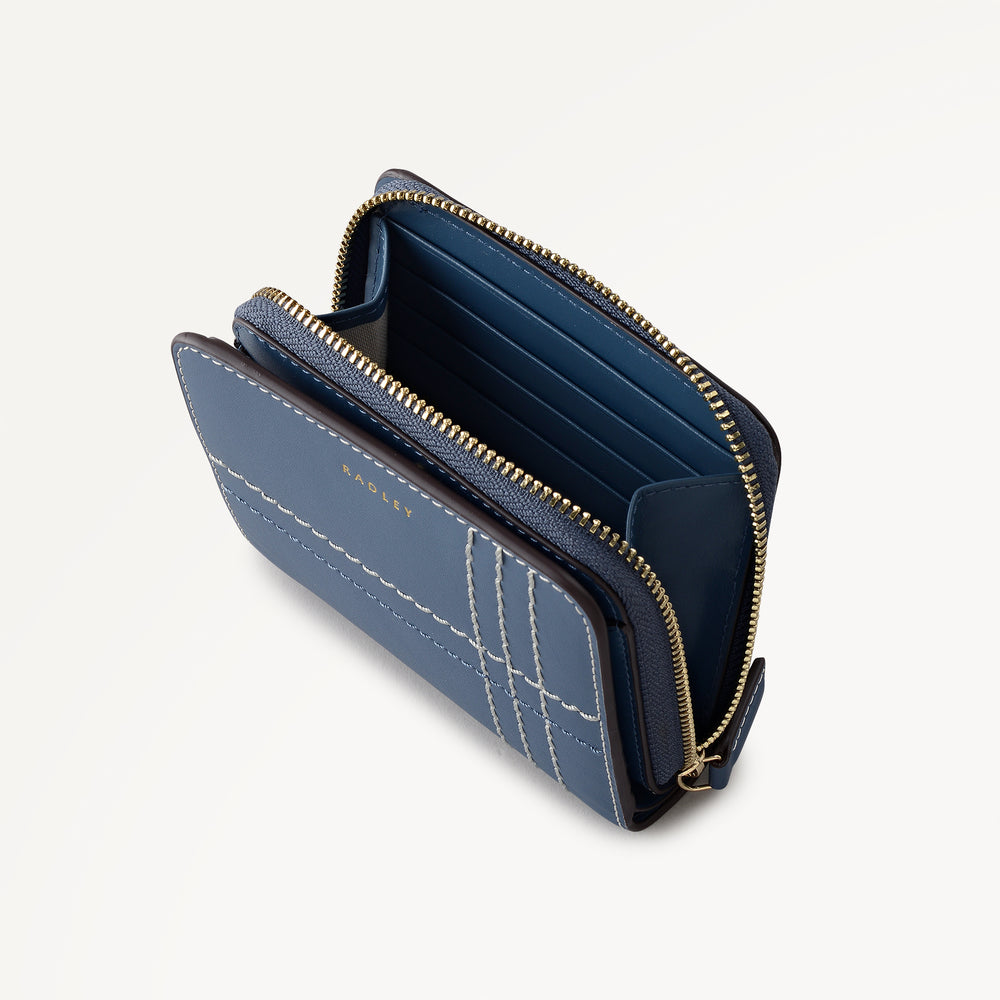 Calvert Way - Check Medium Zip Around Wallet Utility - 113215