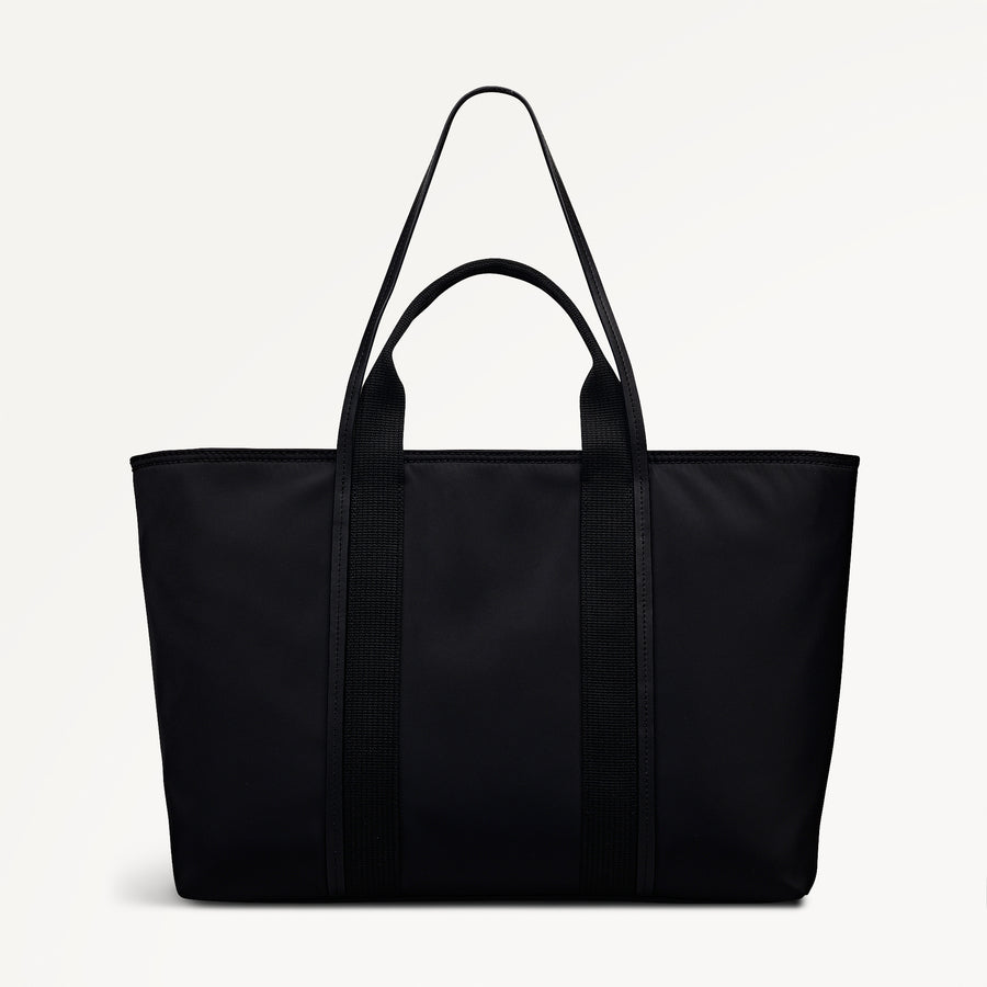Halley Row Large Ziptop Tote Black - 113234