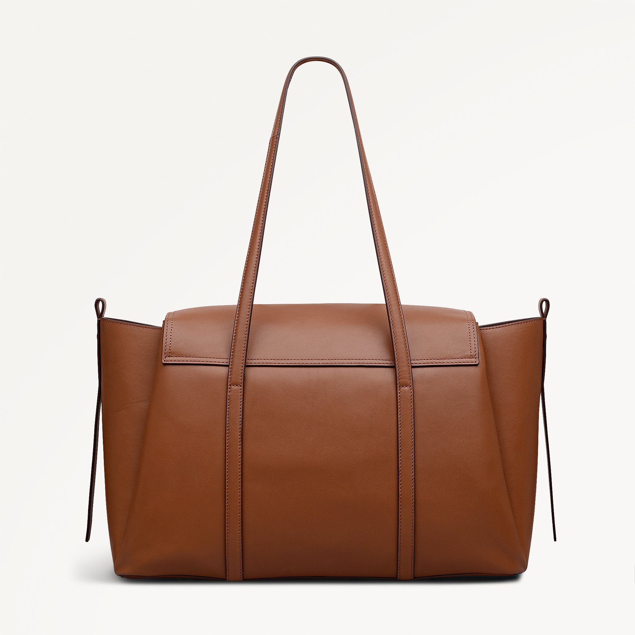 パーリー The Chancery Large Flapover Shoulder Cognac - 113238