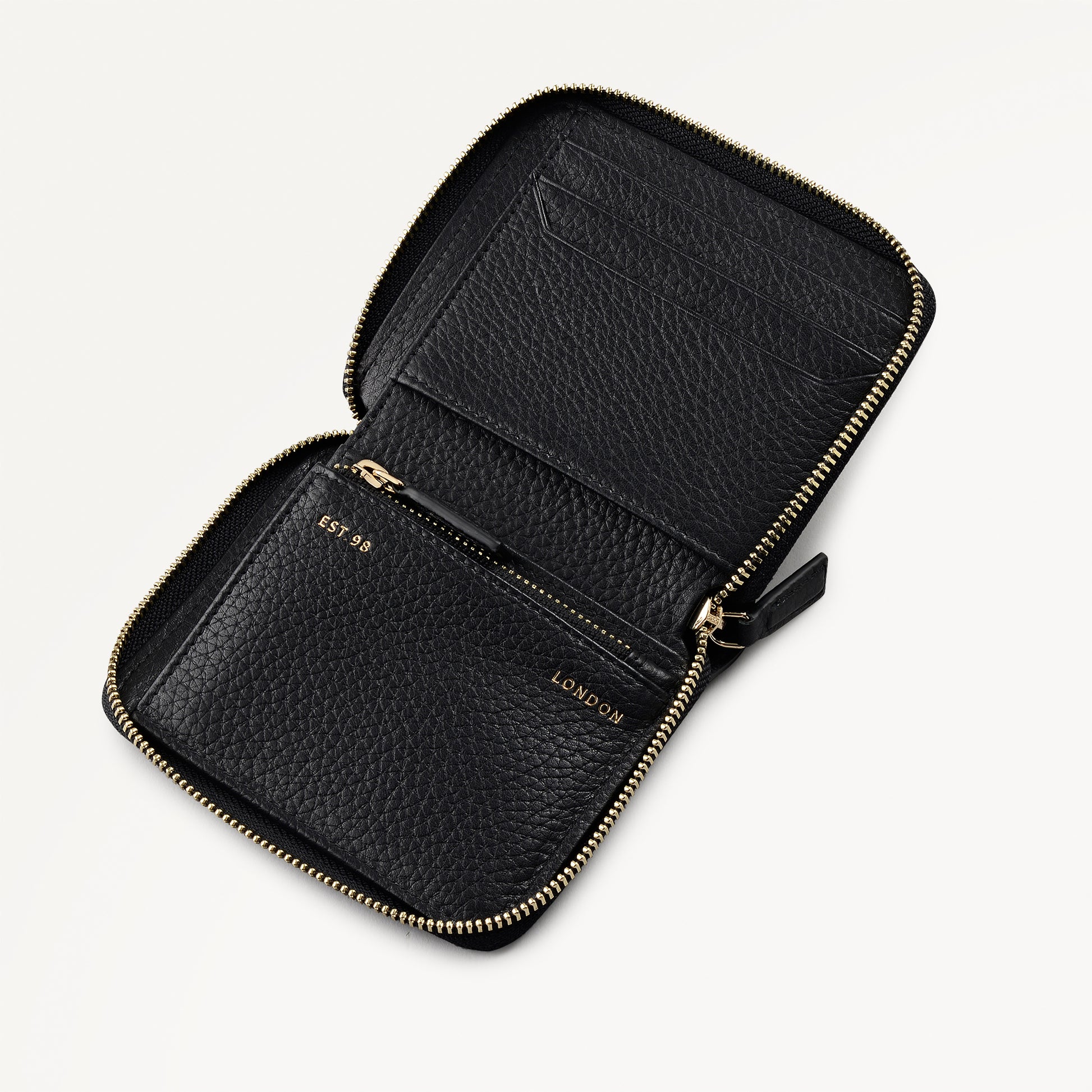 THE CHANCERY MEDIUM ZIP AROUND Wallet BLACK - 113241