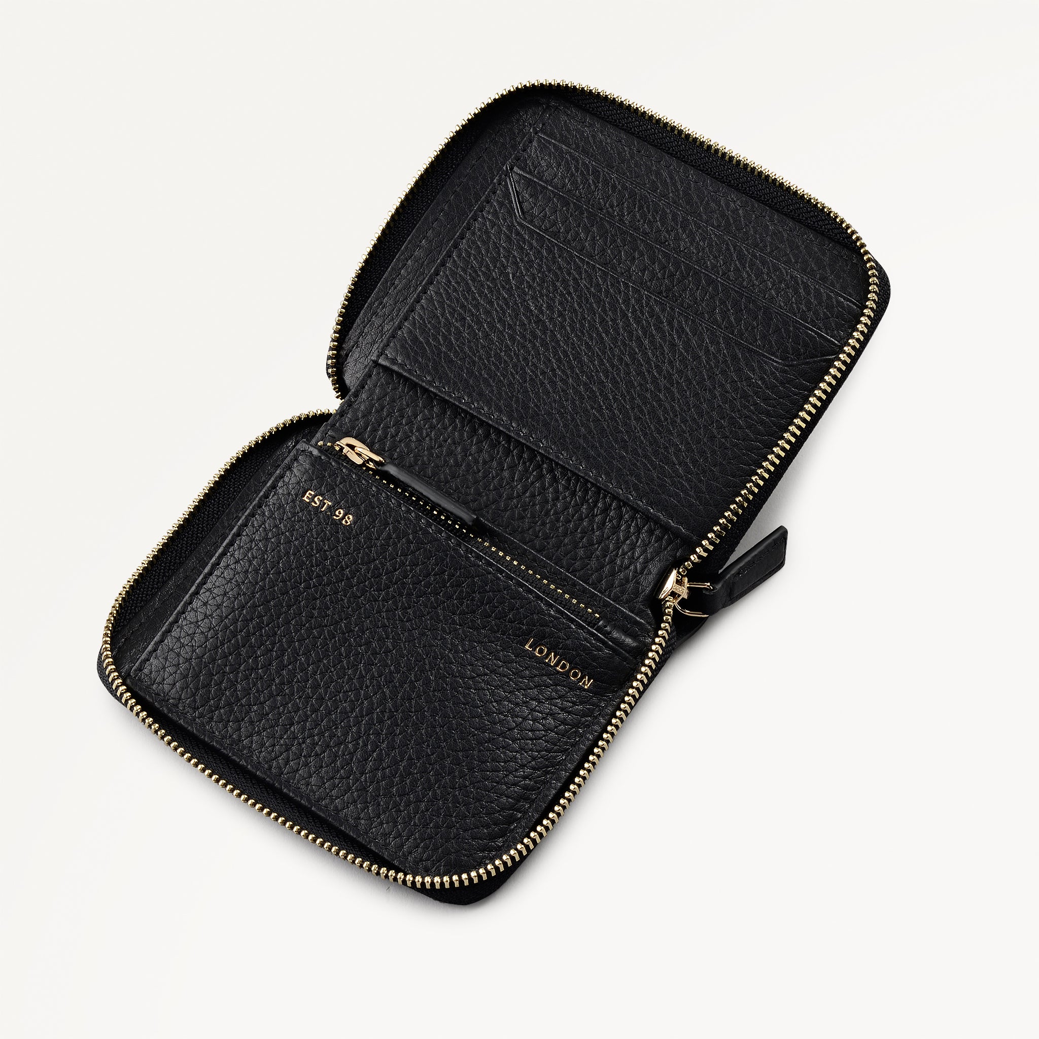 THE CHANCERY MEDIUM ZIP AROUND Wallet BLACK - 113241