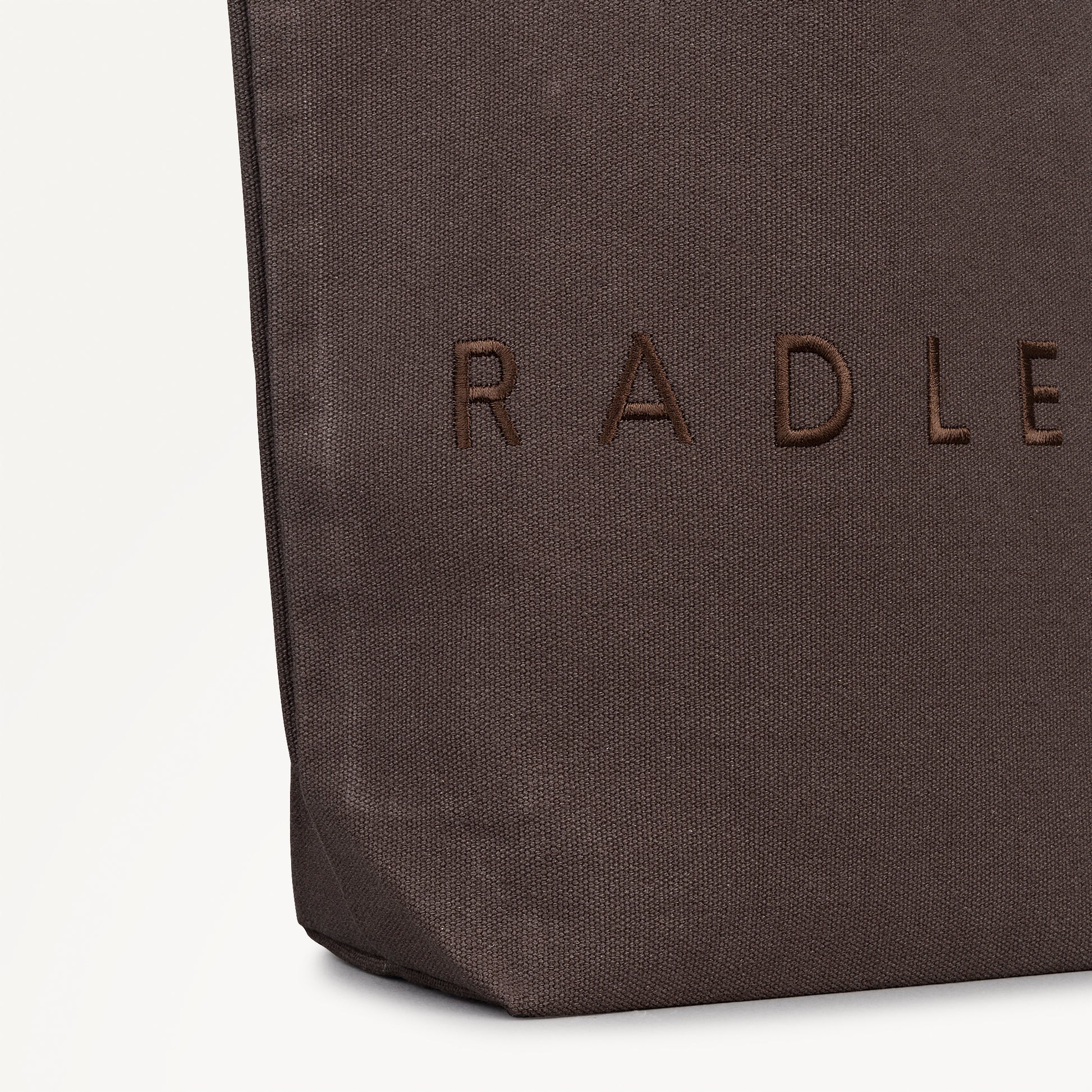 Radley Embroidery Small Open Top Satchel Coffee - 113251