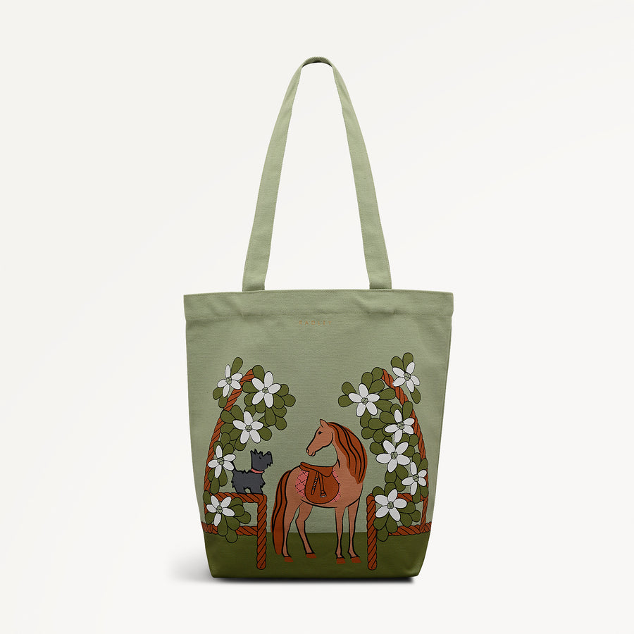 Lunar New Year - SS26 Medium Open Top Tote Pistachio - 113262