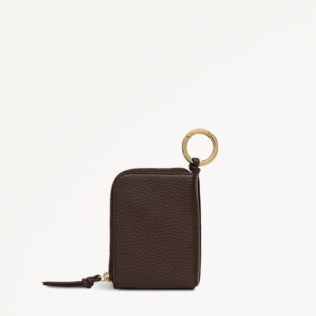Penny Lane Small Bag Charm Dark Oak