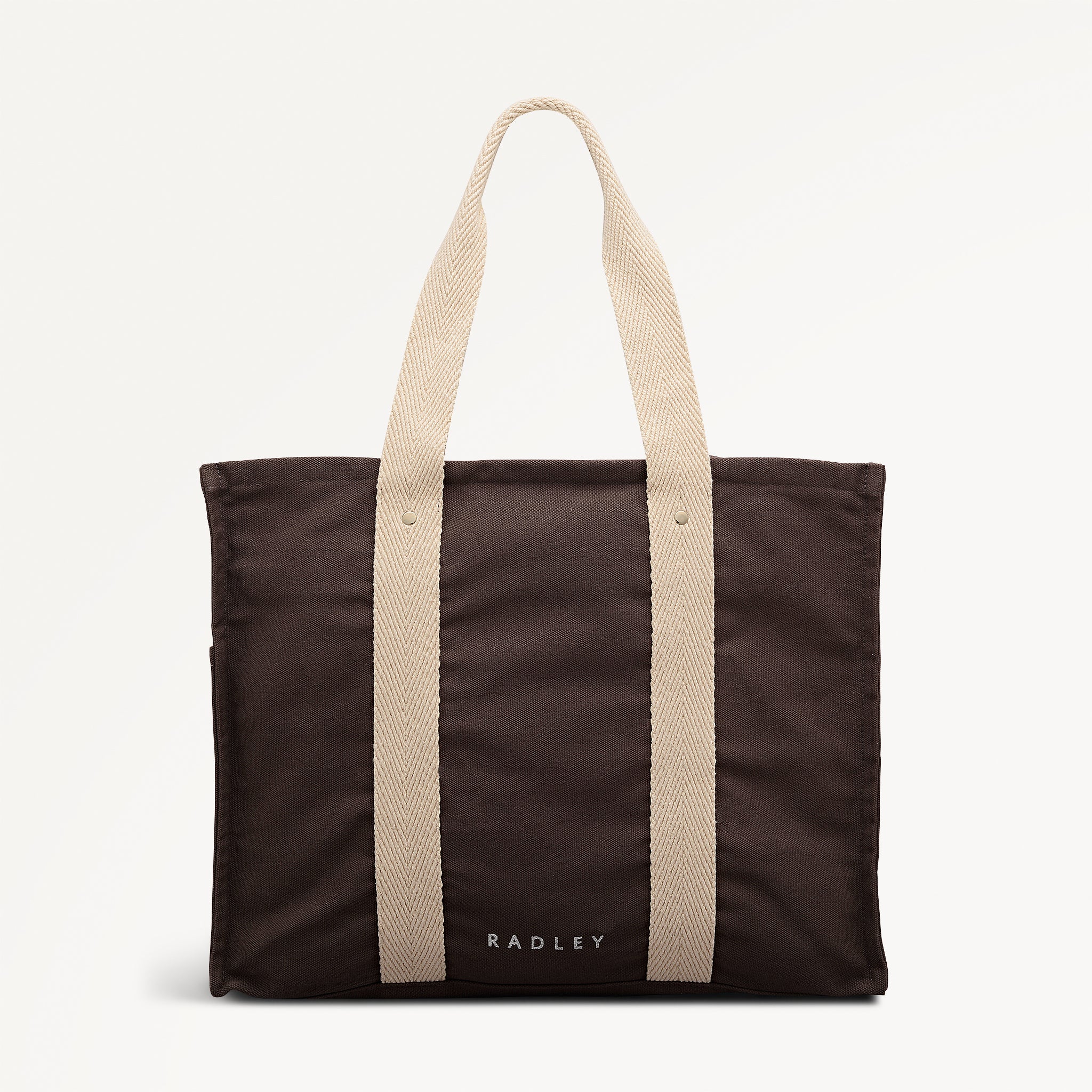 Bourdon Place Large Ziptop Tote Coffee - 113266