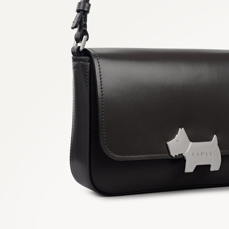 Percy Grove Medium Flapover Cross Body Mouse - 113280