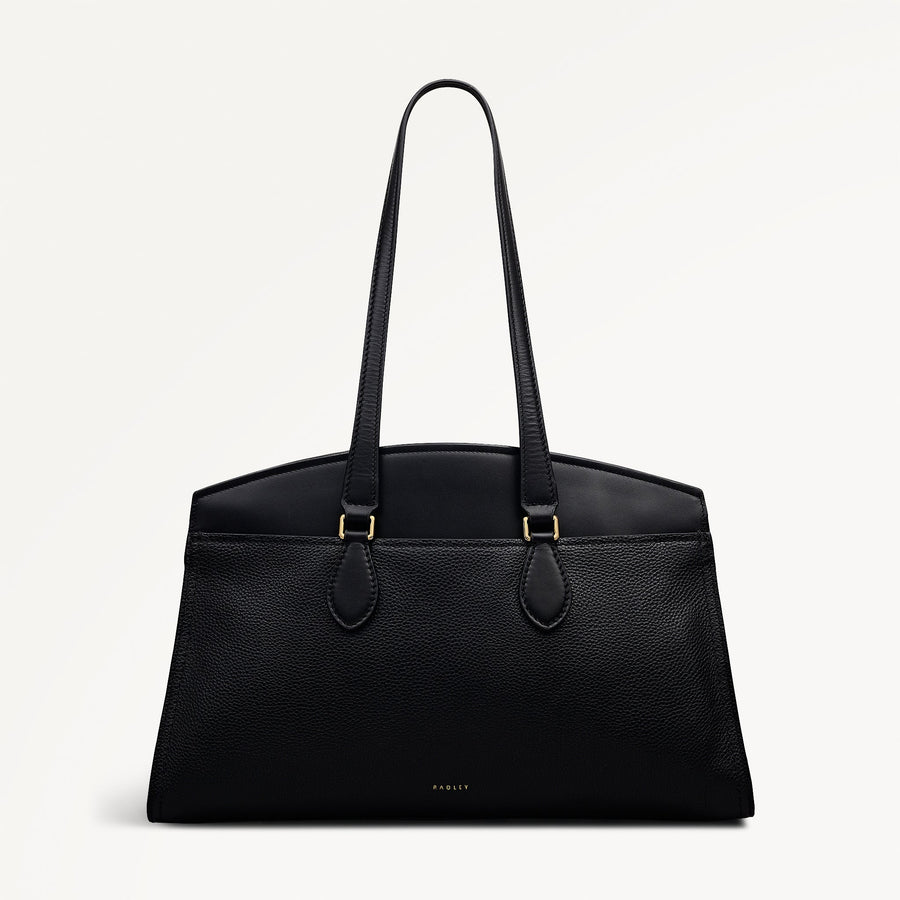 Portland Way Large Laptop Tote Black - 113285