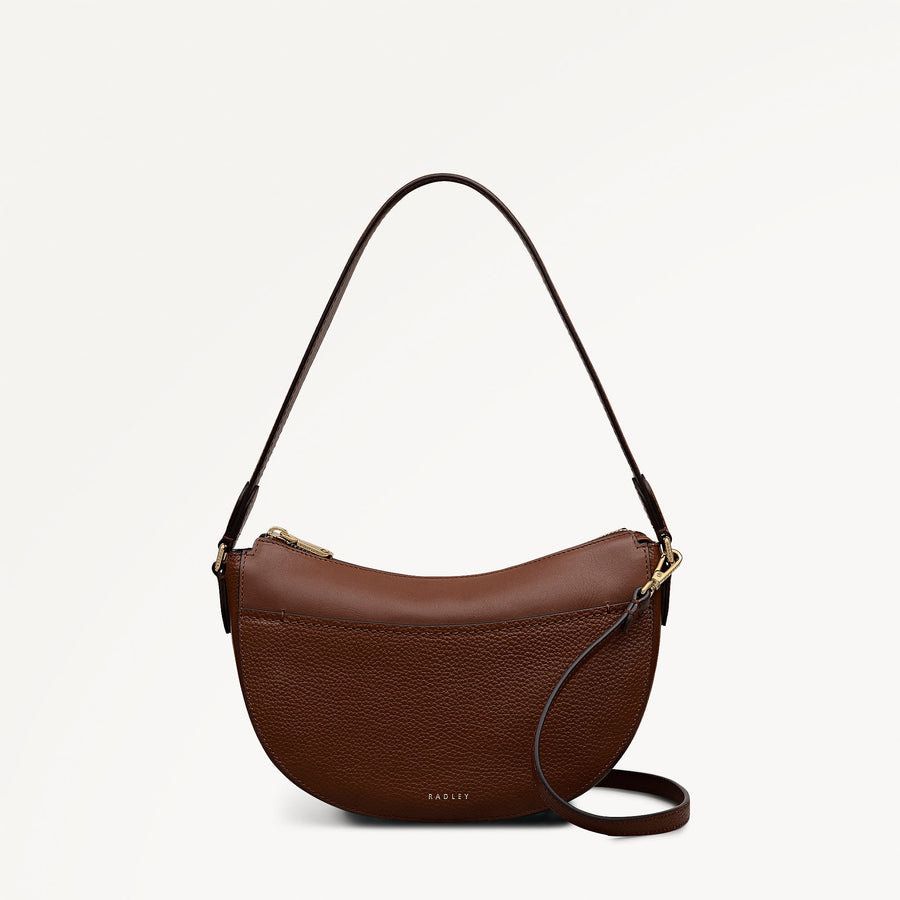 Portland Way Small Ziptop Shoulder Cherrywood - 113288