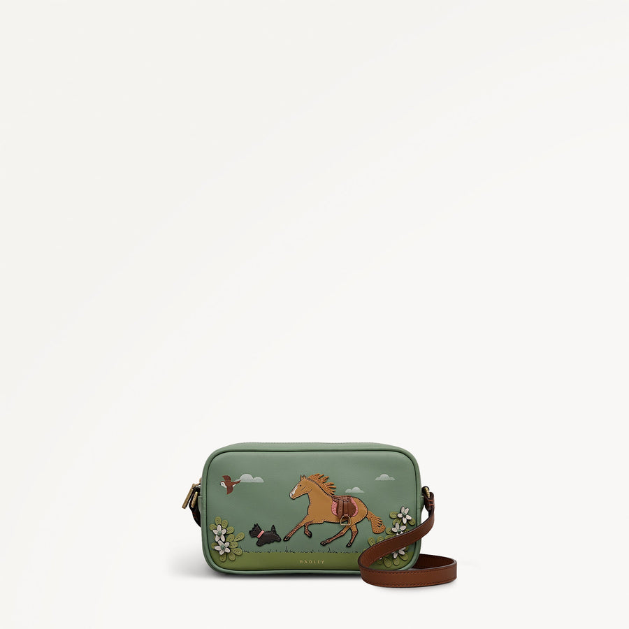 Lunar New Year - SS26 Small Ziptop Cross Body Pistachio - 113299