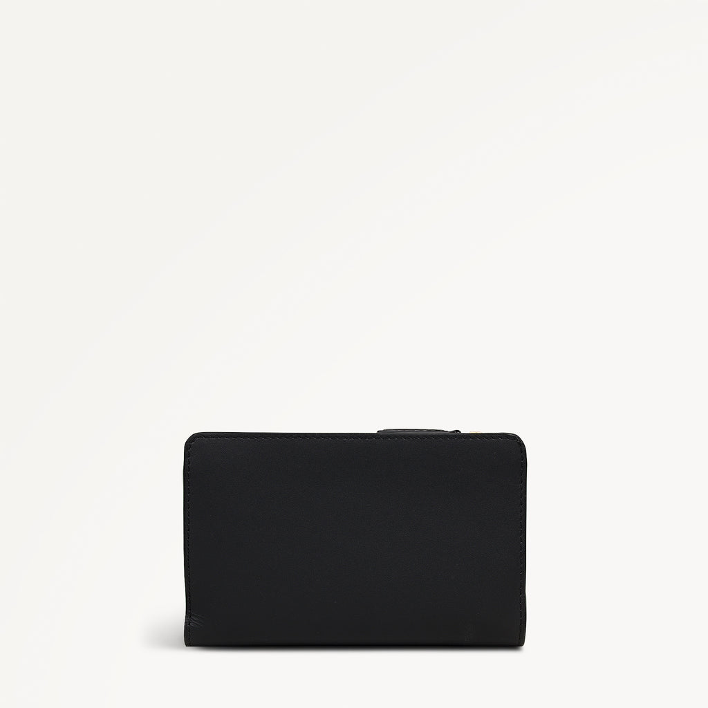 To The Moon Medium Bifold Wallet Black - 113305