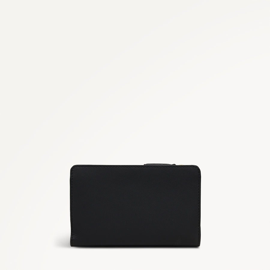 To The Moon Medium Bifold Wallet Black - 113305